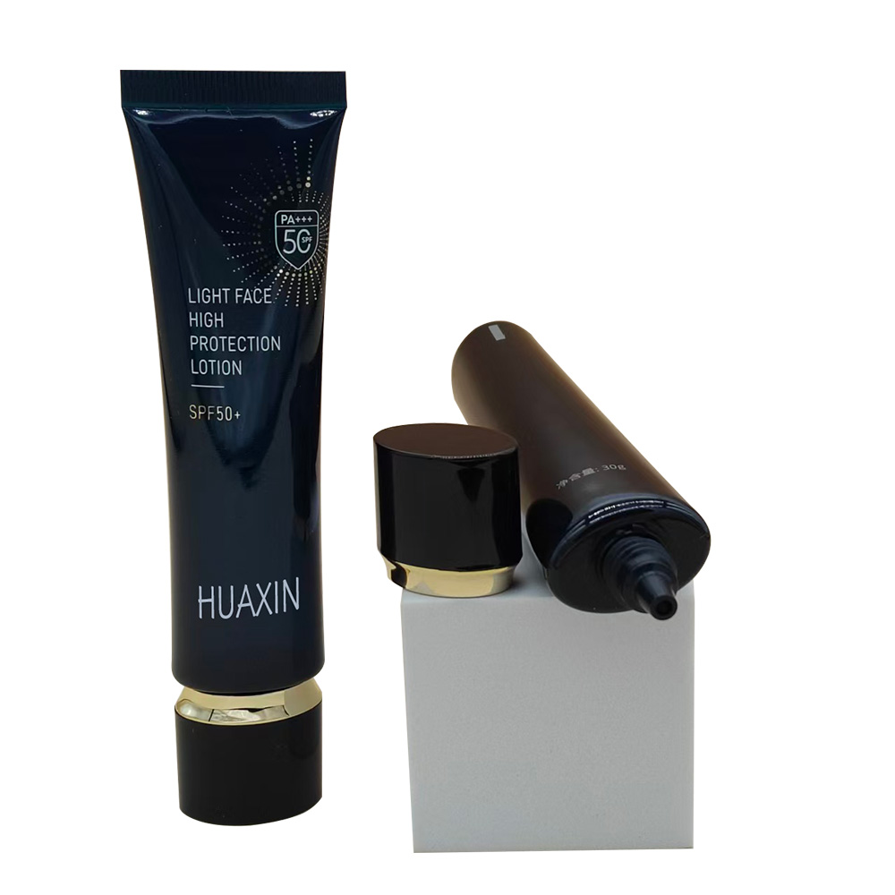 Diameter 25mmCustomized Packaging 30ml -50ml Skincare PE Hose Rotating Lid Hand Cream BB Cream Isolation Sunscreen Cosmetics Packaging Material