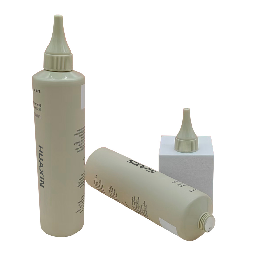 With a switch, the flexible tube with a pointed tip is available in a 100ml capacity. Customization is possible according to your requirements.