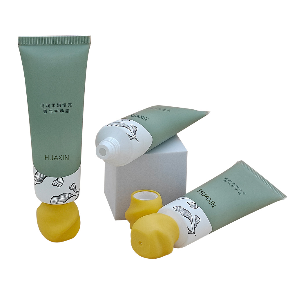 Cosmetic hose process optional PE hose facial mask packaging material can print guest logo