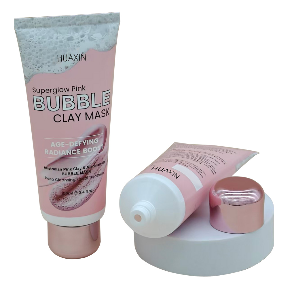 New facial cleanser hose 100ml skin care product packaging facial cleanser facial mask labeling hose